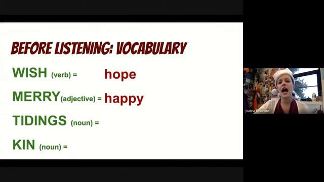 AMERICAN CULTURE: Christmas Vocabulary смотреть онлайн