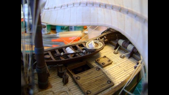 Santa Maria 1492 Paper Model Ship смотреть онлайн