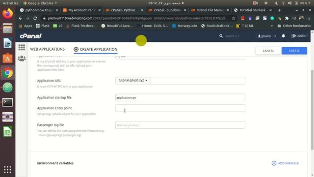 Tutorial: Flask app deployment on Cpanel--Namecheap.com. смотреть онлайн