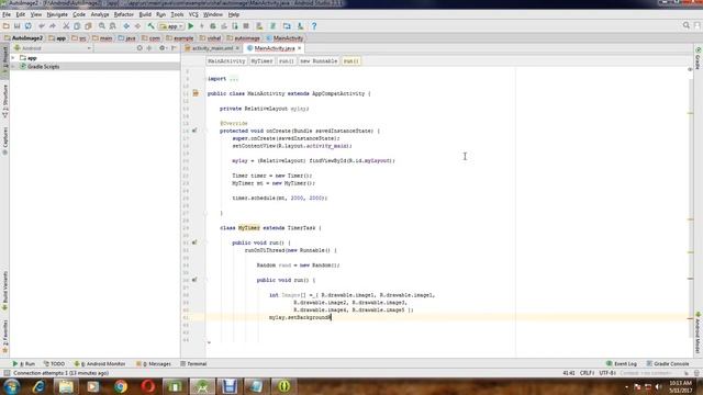 Automatic Image Swipe Timer Based In Android Studio смотреть онлайн