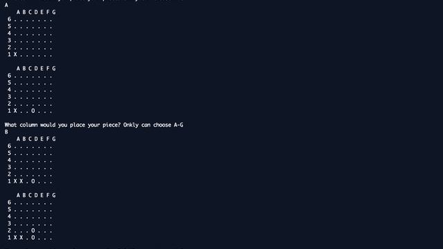 Connect4 code смотреть онлайн