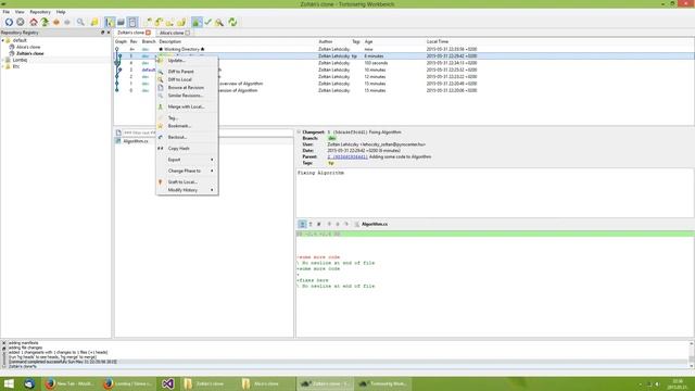 Practical introduction to TortoiseHg (tutorial) смотреть онлайн