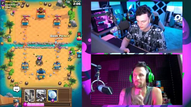 HEAD TO HEAD in CLASH ROYALE with TOP LADDER DECKS! (Nickatnyte & @MOLT) - nickatnyte archive 02 смотреть онлайн
