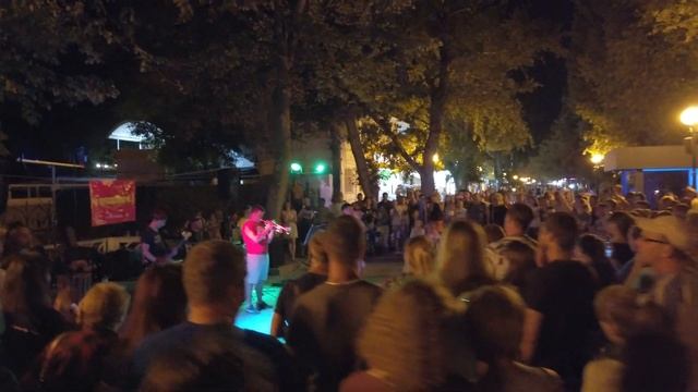 Крым, Евпатория, морская прогулка на яхте, вечерний город смотреть онлайн