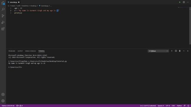 String Concatenation, Formatting and Escape Characters - Python Tutorial Series смотреть онлайн