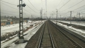 Санкт-Петербург. Поезд №133 «Поволжье» Санкт-Петербург - Казань. Участок Московский вокзал - Колпин