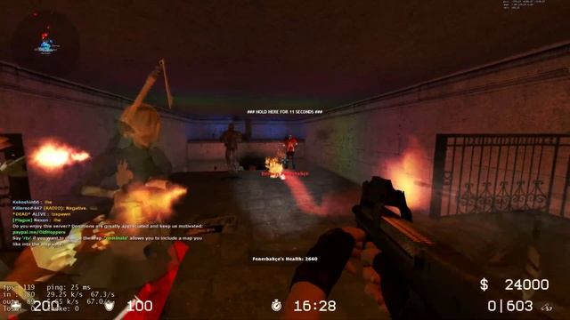 CSS Zombie Escape - ze_new_crazy_escape_v4 WIN on STAGE 1 - MAXFPS Server смотреть онлайн