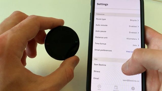 Pairing your Velo 2 with the Beeline app - iPhone & Android смотреть онлайн
