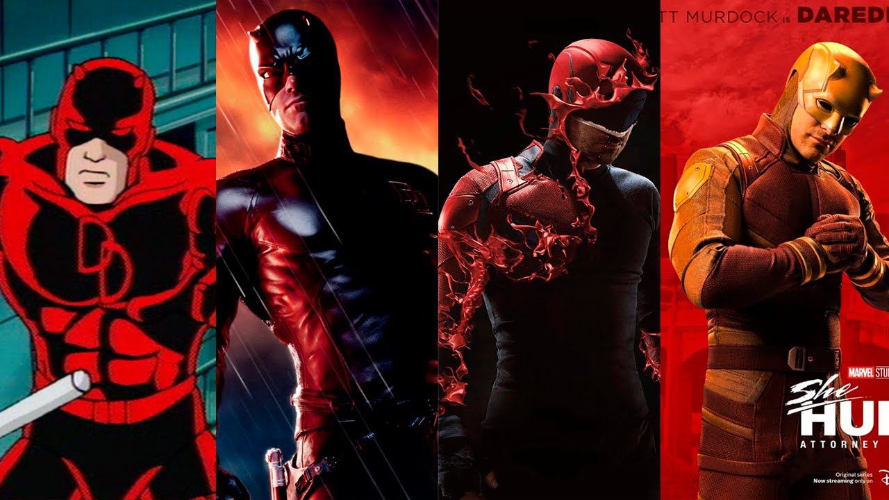 Эволюция Сорвиголовы в мультфильмах и кино (1981-2022) смотреть онлайн