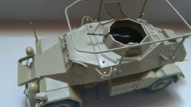 Sd.kfz223 Leichter panzerspahwagen (fu) build 1/35 scale (tamiya 35062) смотреть онлайн
