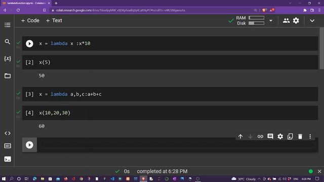Python Lambda Function | Basic definition смотреть онлайн