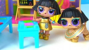 #LOL SURPRISE SHOW and TELL В ШКОЛУ С ПИТОМЦЕМ ЛОЛ! Видео  с Май Тойс Пинк