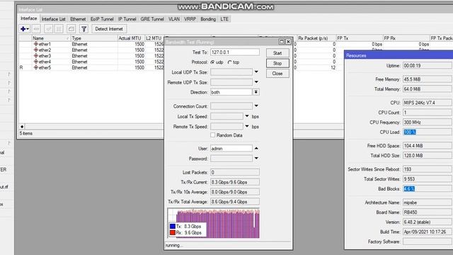 Testing Mikrotik Bad Blocks | Mikrotik RouterBOARD Bad Blocks High % смотреть онлайн