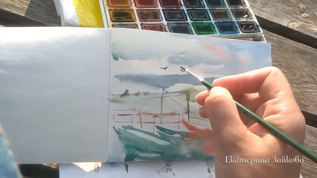 Акварель. Этюды. Билимбай смотреть онлайн