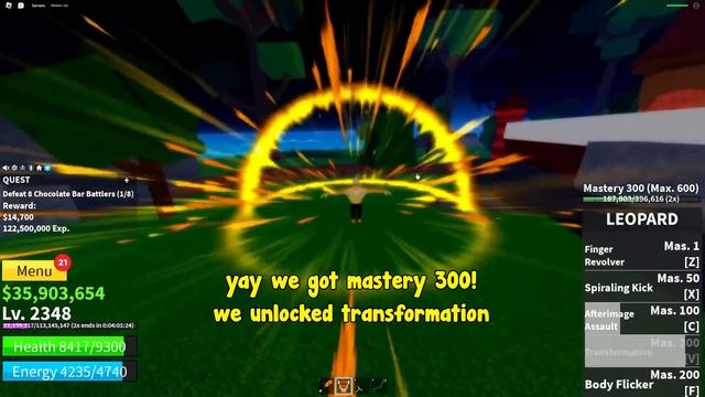 Unlocked Leopard Fruit! Got Max Level 2400! - Blox Fruits смотреть онлайн