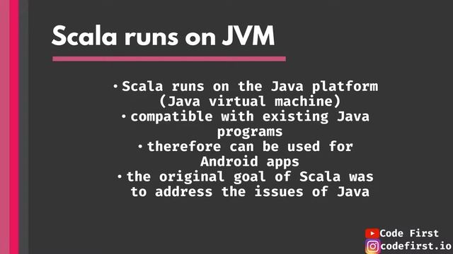 Scala: What is it and should you learn it? [in 7 minutes] смотреть онлайн