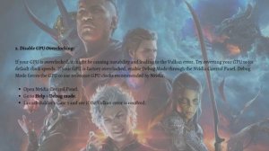How To Fix Baldurs Gate 3 Vulkan Error (2023 Guide)