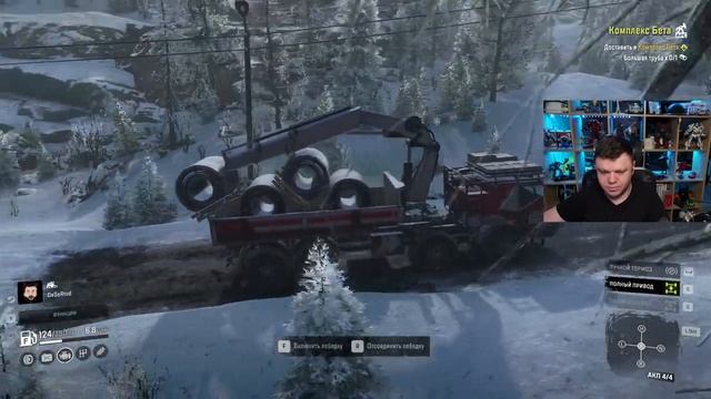 Стрим: Snowrunner - РАКЕТУ НА СТАРТ! ИЗ ГРЯЗИ В КОСМОС! смотреть онлайн