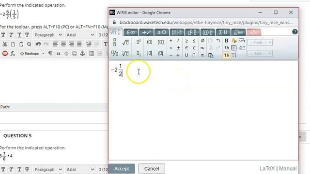 Using Blackboard's Equation Editor смотреть онлайн