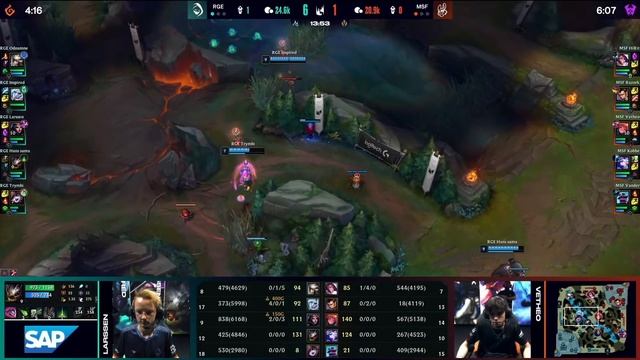 RGE vs MSF - Игра 3 | Плей-офф Раунд 1 | LEC Лето 2021 | Rogue vs Misfits Gaming смотреть онлайн