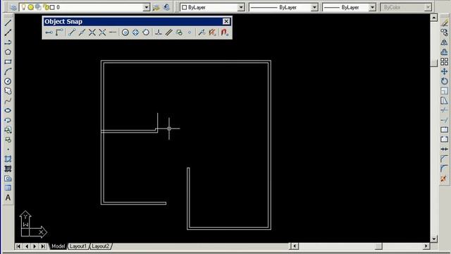 Simple AutoCAD Video Tutorial - less4 2 смотреть онлайн