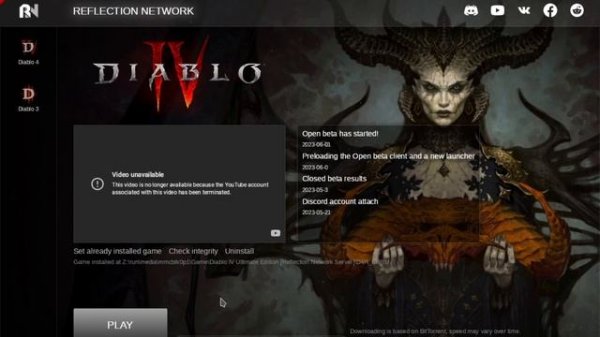 Diablo IV Quacked on Steam Deck - Steam OS | Reflection Network Launcher