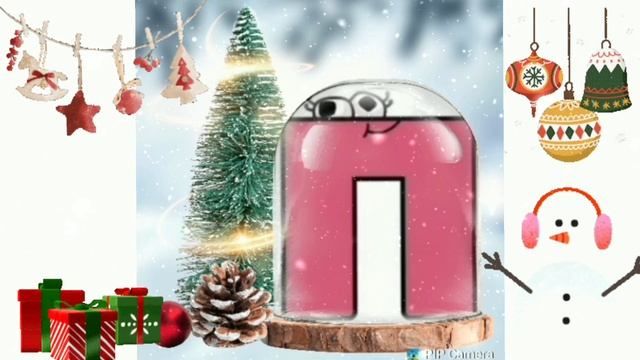 Русский Алфавит Лор, но они Рождественские / Alphabet Lore #alphabetlore #русскийалфавитлор