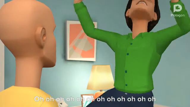 Caillou Plays FiveNightsatFreddys And Gets Grounded