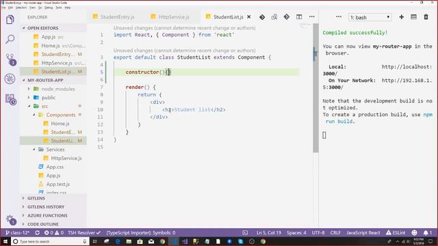 (Bangla) ASP.NET Core and React B1 : C 13.1 Entry смотреть онлайн
