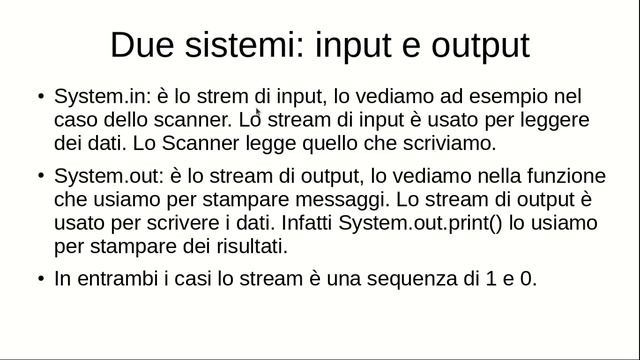 Java 43: che cos'è Java input/output? смотреть онлайн