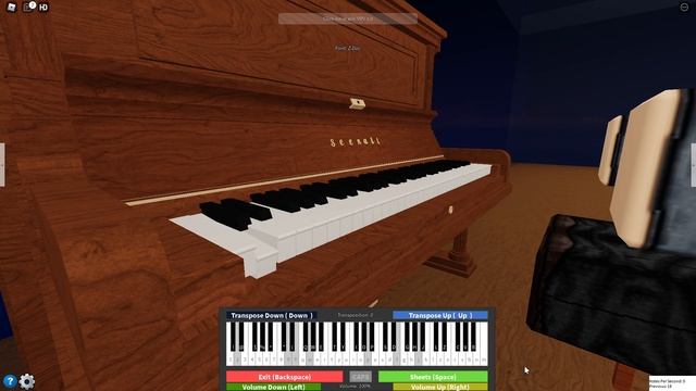 Thoma character demo song: Blazing Defense | K.h Arrangement | Genshin Impact OST [Roblox Piano] смотреть онлайн