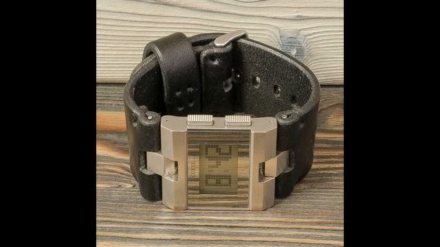 широкий ремешок для часов Guess 185557G1 смотреть онлайн