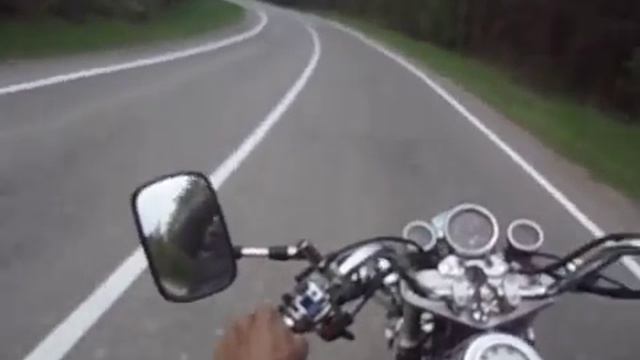 Поездка в деревню на мотоцикле . смотреть онлайн