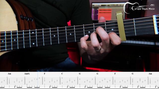 Elvis Presley - Can't Help Falling In Love // Fingerstyle Guitar Cover with Tabs смотреть онлайн