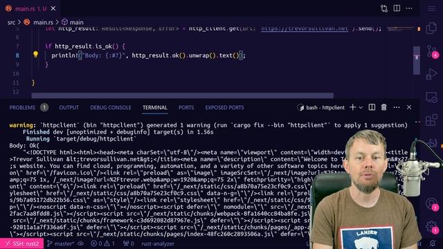 Sending HTTP Requests in Rust Applications ? Rust Tutorial for Developers смотреть онлайн