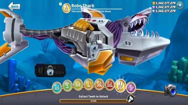 Hungry Shark World NEW Spider Man No Way Home SHARK All 34 sharks unlocked Hack Gems and money mod