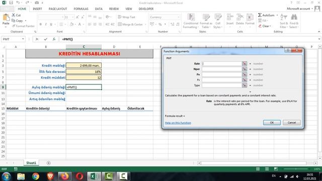 Excel-də kredit hesablanması смотреть онлайн