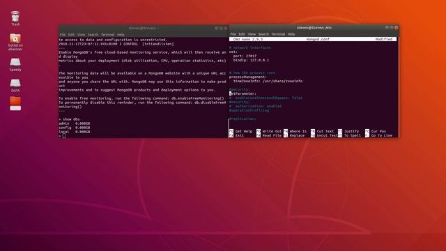 How to enable authentication on MongoDB (Tutorial) смотреть онлайн