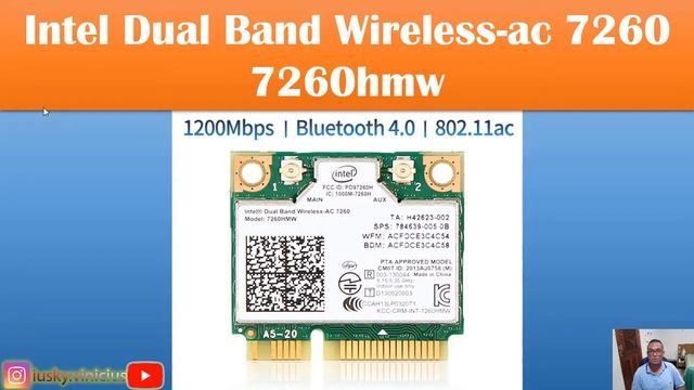 INDICAÇÃO DE PLACA DE WIFI 5GHZ PARA TODOS OS MODELOS DE NOTEBOOK смотреть онлайн