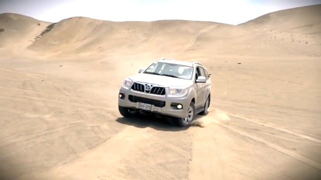 Экстремальный тест-драйв Foton Sauvana на презентации в Перу