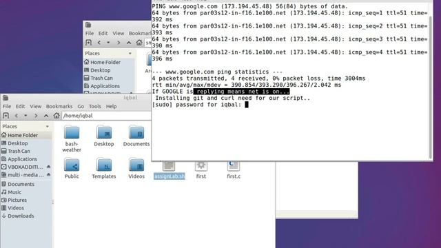 Shell Script using #git and #curl on #LINUX смотреть онлайн