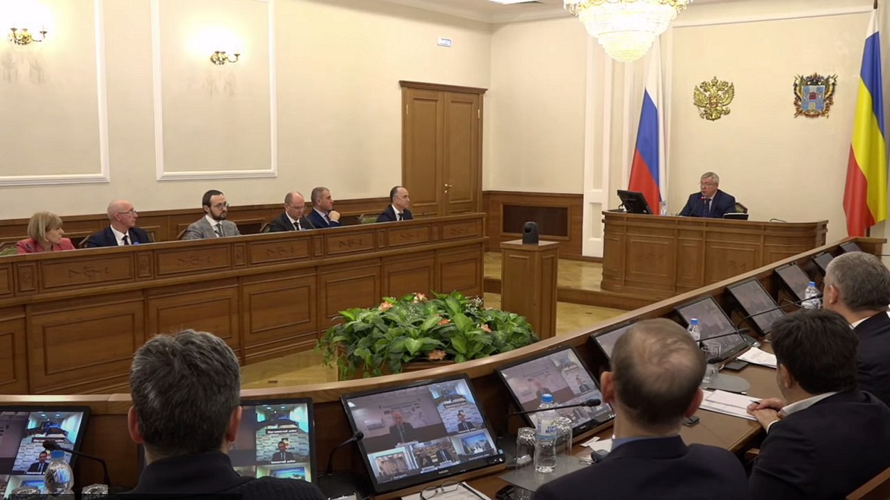 Заседание Совета по инвестициям при Губернаторе Ростовской области 22.03.2024 смотреть онлайн