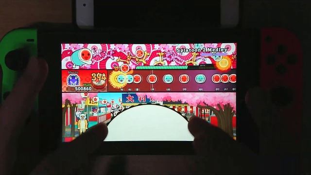 [Taiko no tatsujin Switch] Splatoon 2 Medley(裏) FULL COMBO. смотреть онлайн
