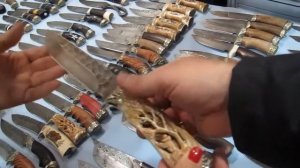 Выставка "Клинок"в Москве ! Выставка ножей . Ножи на любой вкус! От перочинных до мачете!