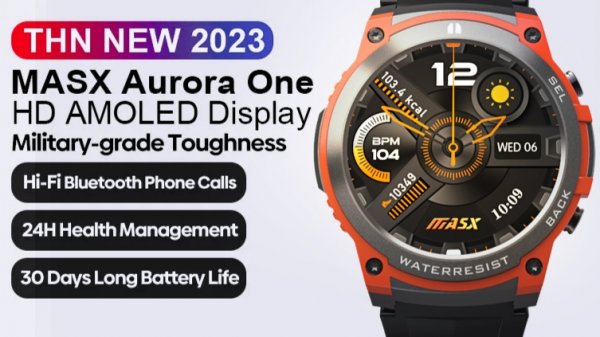 Умные часы MASX Aurora one smart watch #smartwatch