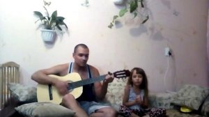 (Виктор Цой)  Малыш под гитару