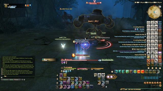 FFXIV 4.0 1170 Scholar Quest Level 65 смотреть онлайн