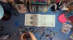 Сборка Lego Technic Bugatti Chiron. [Часть 1]