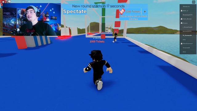 Lets Play Roblox Wipeout!! || Fun Obby Gameplay! смотреть онлайн