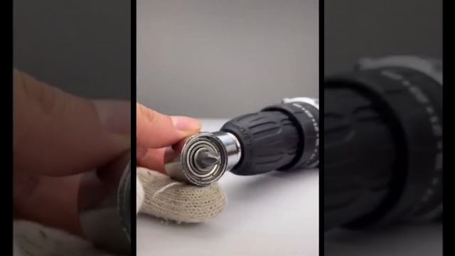 Угловой адаптер для бит 1/4", Универсальная угловая насадка на дрель или шуруповерт 55 мм смотреть онлайн